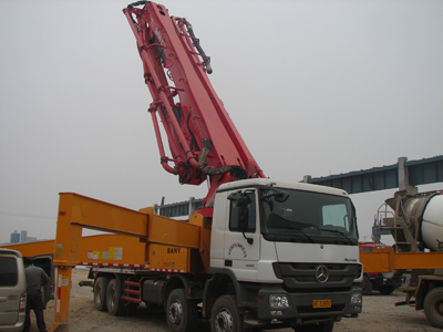 砼泵车 concrete pump truck